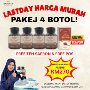 PAKEJ 4 BOTOL