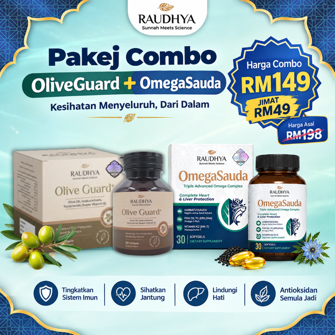 PAKEJ COMBO OMEGASAUDA + OLIVEGUARD